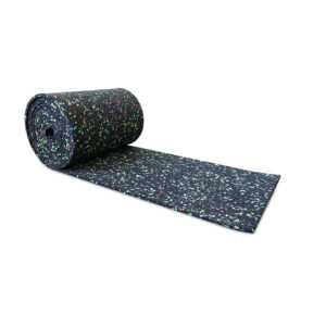 Colored rubber sound insulation pad