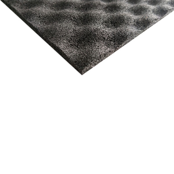Black SBR granular single-sided concave sound insulation pad - 图片 4