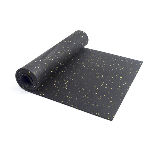 Black SBR granules + 10% colored EPDM star point rubber roll Material